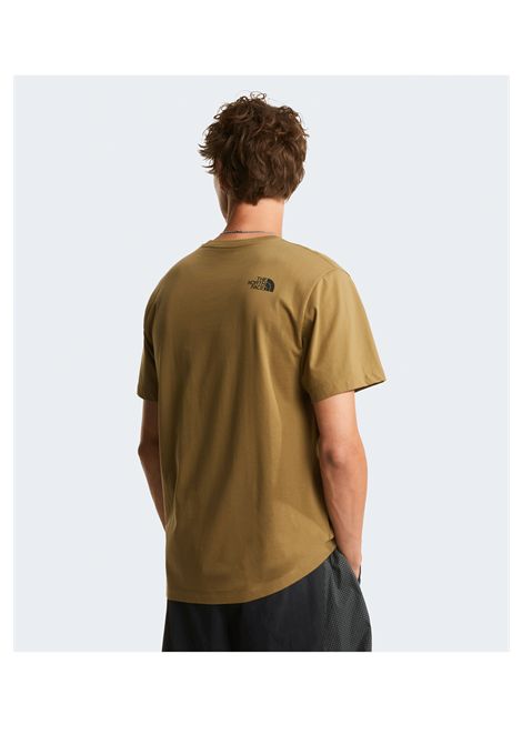 T-shirt The North Face Evolution Box Half Dome Regular Cedro Uomo THE NORTH FACE | T-shirt | NF0A8G9C-2EL